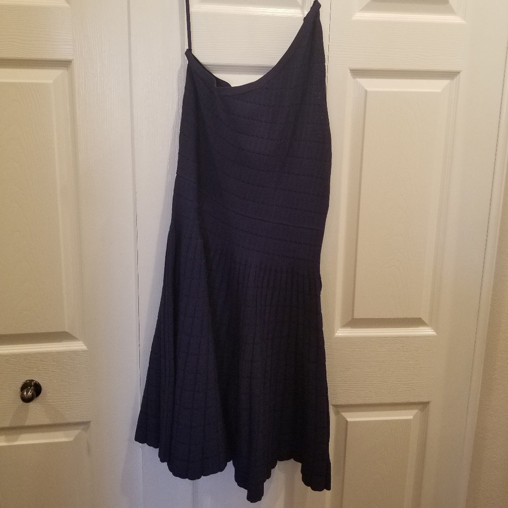 Michael Kors Large New Knit Navy Dress